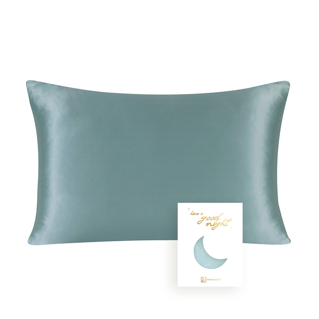 Taie d'oreiller en pure soie OEKO-TEX — Pour un sommeil réparateur et de beaux cheveux