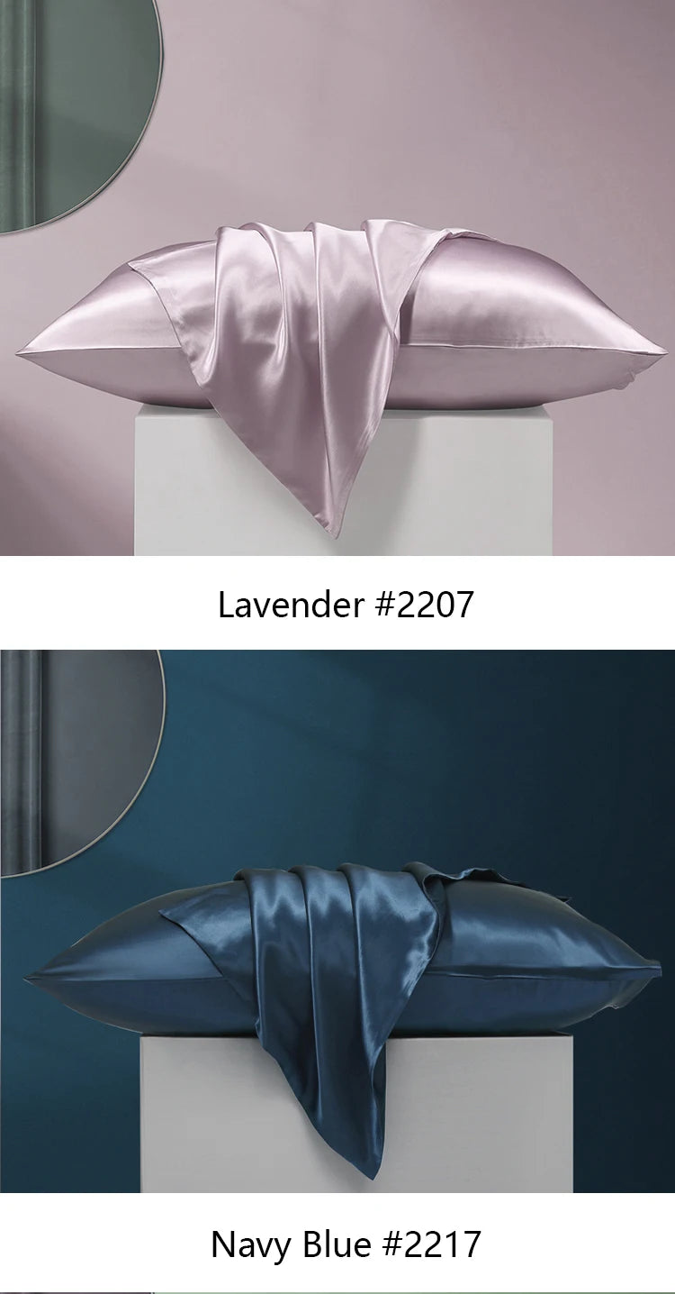 Taie d'oreiller en pure soie OEKO-TEX — Pour un sommeil réparateur et de beaux cheveux