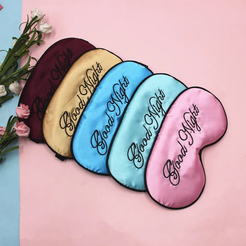 Silk Embroidered Sleep Mask — My Night Cocoon
