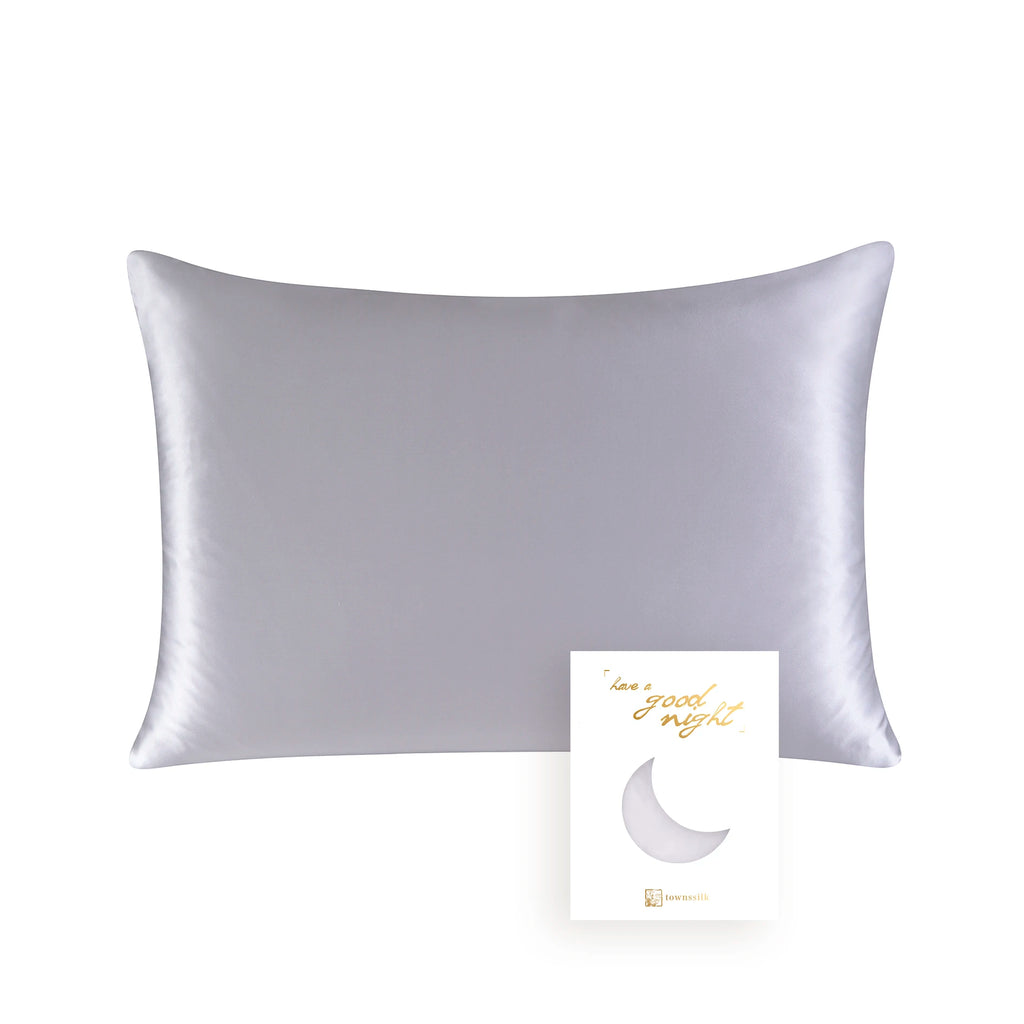 Taie d'oreiller en pure soie OEKO-TEX — Pour un sommeil réparateur et de beaux cheveux